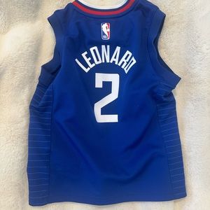Kawhi Leonard Clippers NBA Nike Icon Edition Swingman Jersey (Youth Medium 5-6)